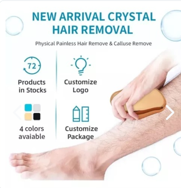 DEPILADOR EXFOLIANTE DE CRYSTAL
