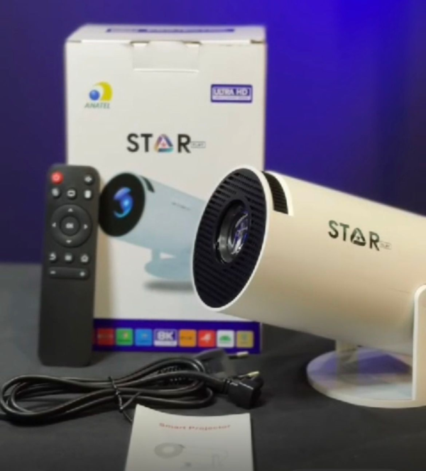 Proyector TV Smart con canales